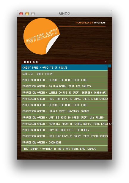 Interact on the Desktop